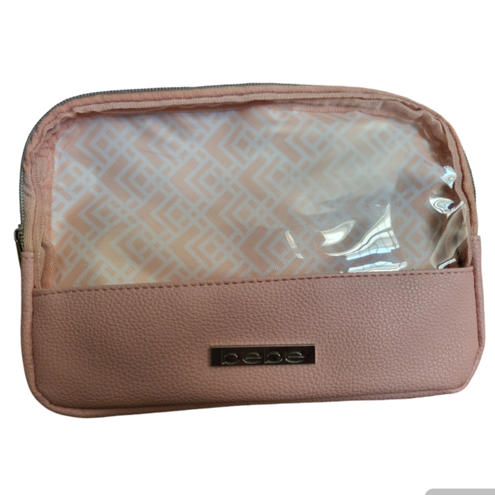 Bebe Blush Pink Cosmetic Case.